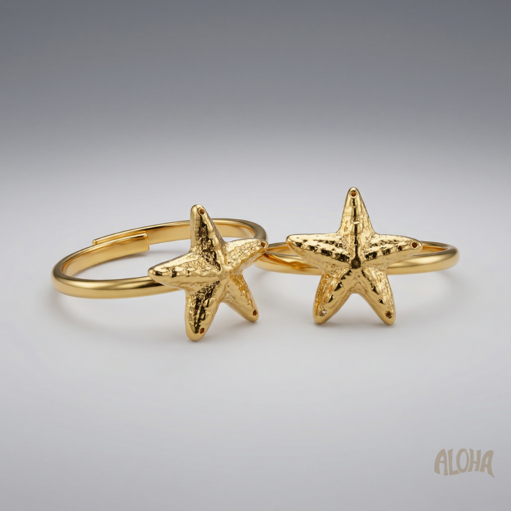 Starfish - doré