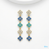 Boucles d'oreilles Georgina Chandelier