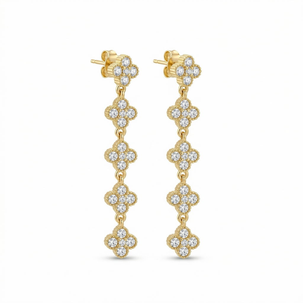 Boucles d'oreilles Georgina Chandelier