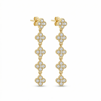 Boucles d'oreilles Georgina Chandelier