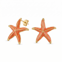Boucles d'oreilles Starfish