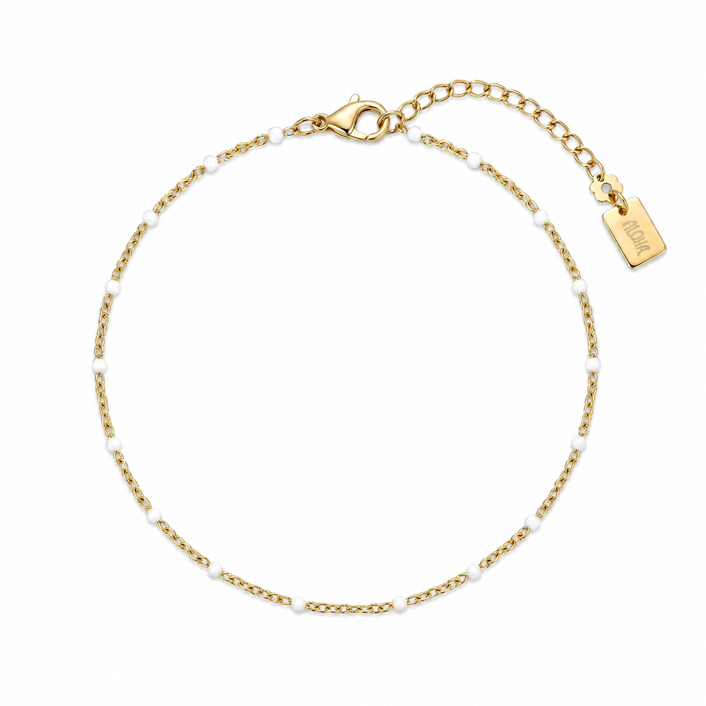Chevillère Drop - pearl