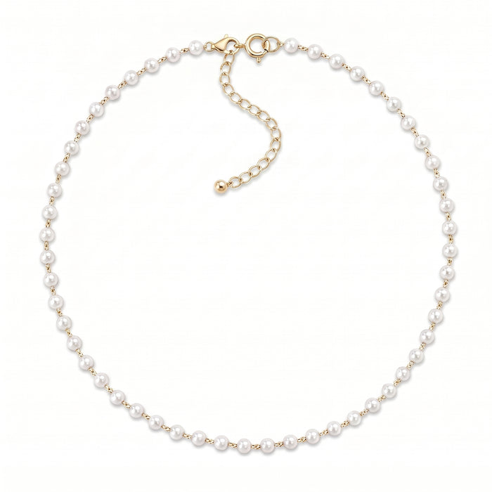 Collier Perlée